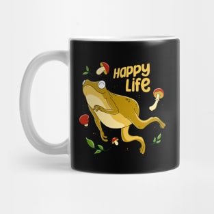 Frog Happy Life Mug
